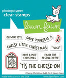 Lawn Cuts Custom Craft Dies - Cheesy Christmas Add-On*