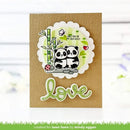 Lawn Fawn Clear Stamp Set - I Heart Pandas