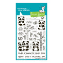 Lawn Fawn Clear Stamp Set - I Heart Pandas