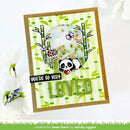 Lawn Fawn Clear Stamp Set - I Heart Pandas Add-on