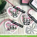 Lawn Cuts Custom Craft Dies - Stitched Happy Heart Geo Frame Add-On*