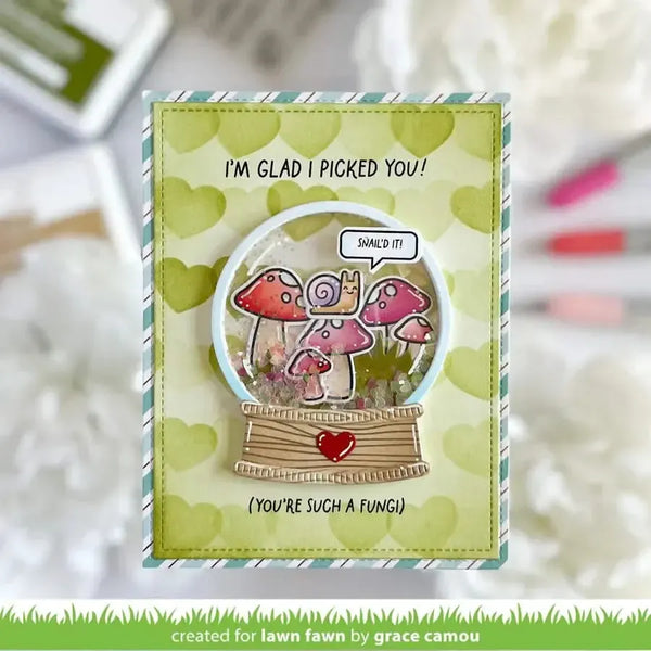 Lawn Fawn Layered Hearts Background Stencils*
