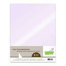 Lawn Fawn Pearlescent Vellum 5 Pack - Lavender Pastel