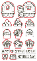 Lawn Cuts Custom Craft Dies - Spring Basket