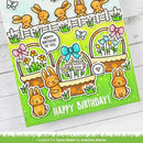 Lawn Fawn Spring Basket Add-On: Birthday Colouring Stencils