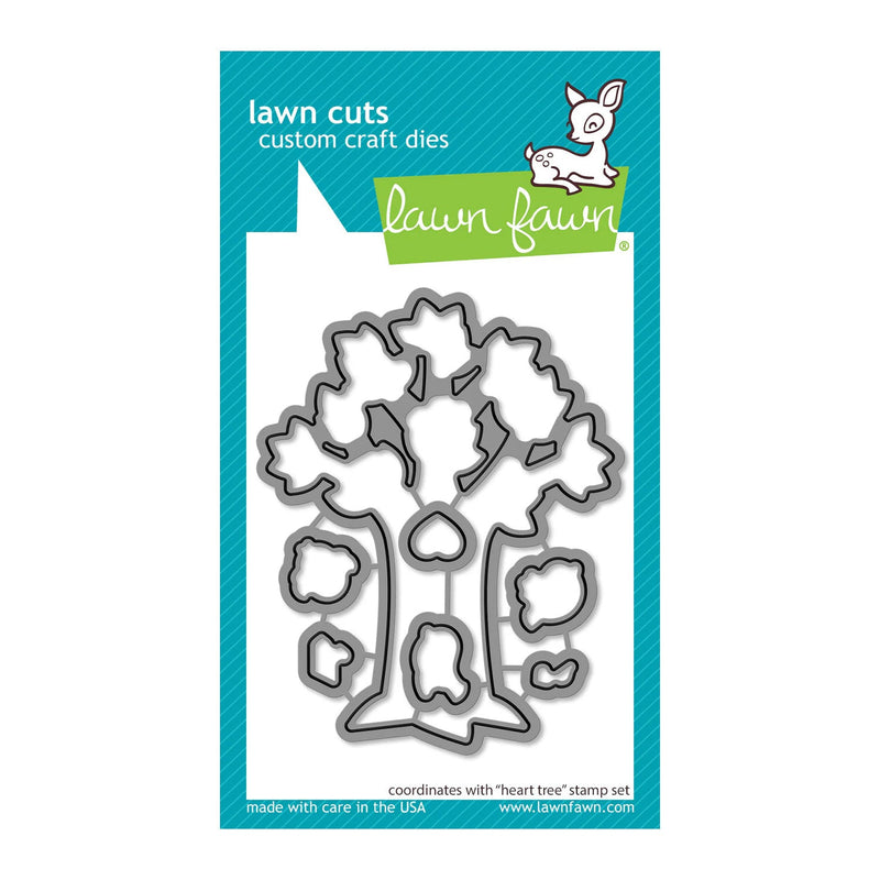 Lawn Cuts Custom Craft Dies - Heart Tree