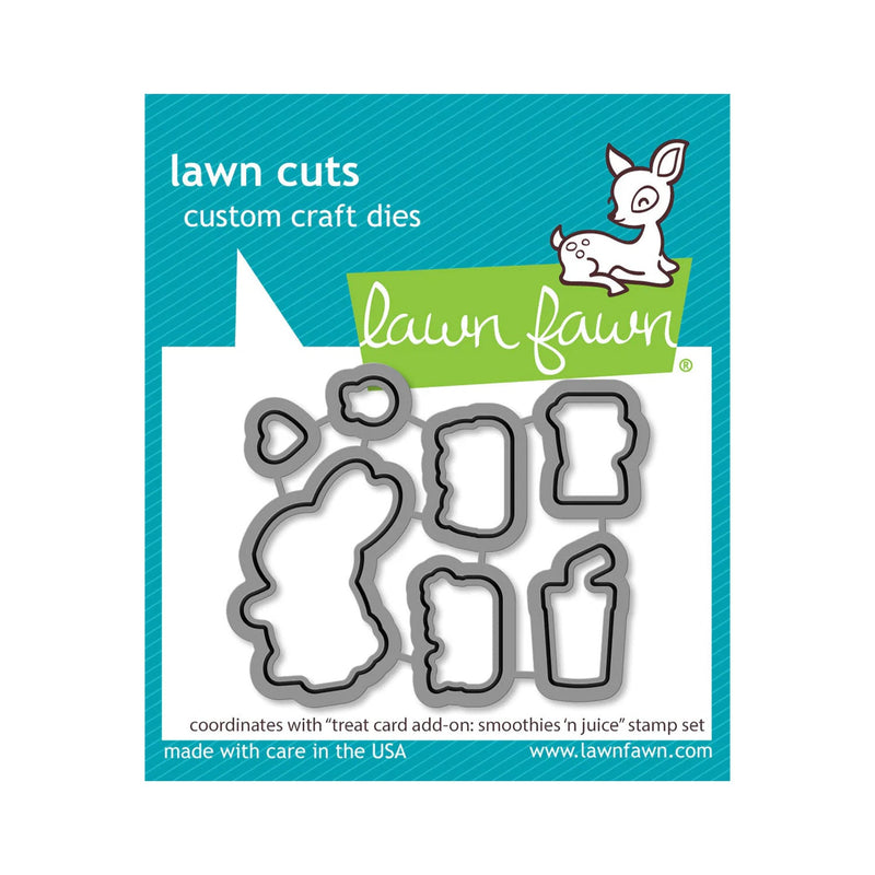 Lawn Cuts Custom Craft Dies - Treat Cart Add-On: Smoothies 'n Juice