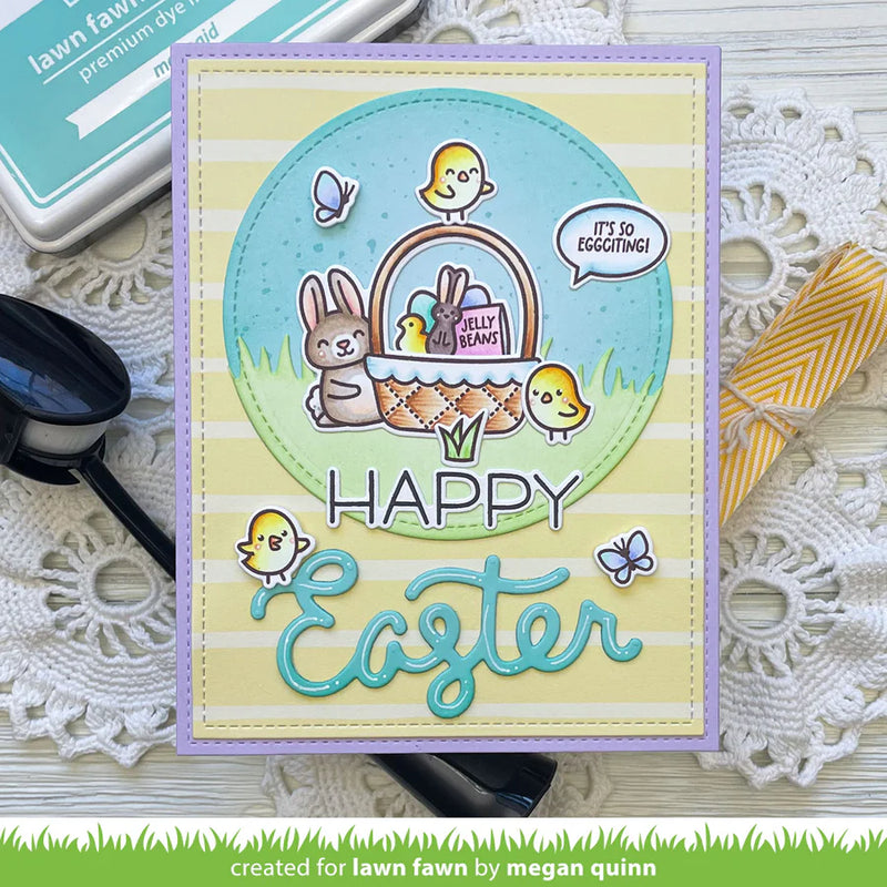 Lawn Cuts Custom Craft Dies - Scripty Easter