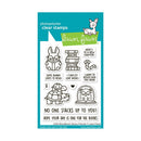 Lawn Fawn Clear Stamp Set - Little Woodland Library Friends