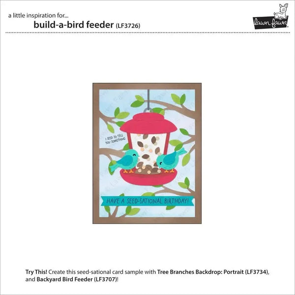 Lawn Cuts Custom Craft Dies - Build-a-Bird Feeder