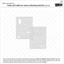 Lawn Clippings Colouring Stencils - Treat Cart Add-On: Tacos