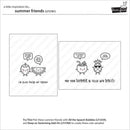 Lawn Clippings Colouring Stencils - Summer Friends