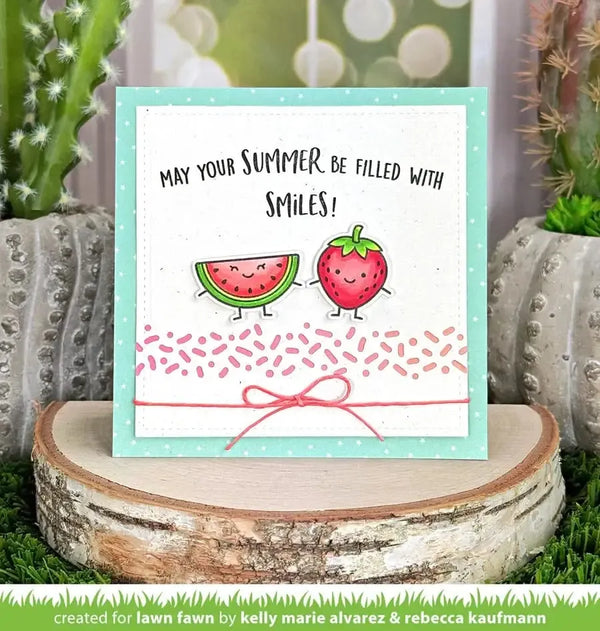 Lawn Clippings Colouring Stencils - Summer Friends