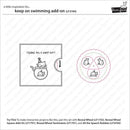 Lawn Cuts Custom Craft Dies - Keep On Swimming Add-On