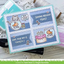 Lawn Clippings Colouring Stencils - Keep On Swimming Add-On