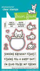 Lawn Cuts Custom Craft Dies - Keep On Swimming Add-On