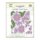 Lisa Horton Crafts – Cosmo Flourish Floral Plate – Craft Die Set
