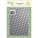 Lisa Horton Crafts Embossing Folder Lattice