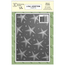 Lisa Horton Crafts Embossing Folder 5"X7" Bold Stars