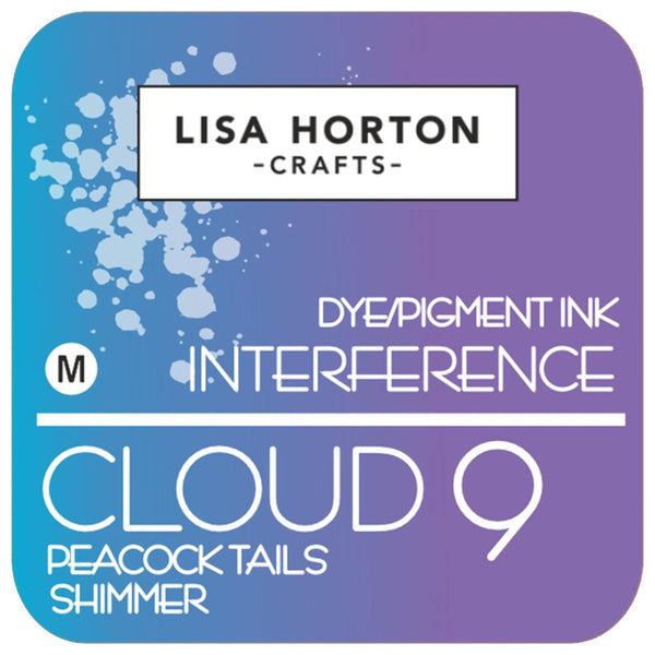 Lisa Horton Crafts Interference Ink Pad - Peacock Tails Shimmer