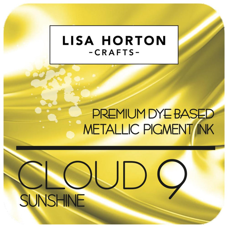 Lisa Horton Crafts Cloud 9 Metallic Ink Pad Sunshine