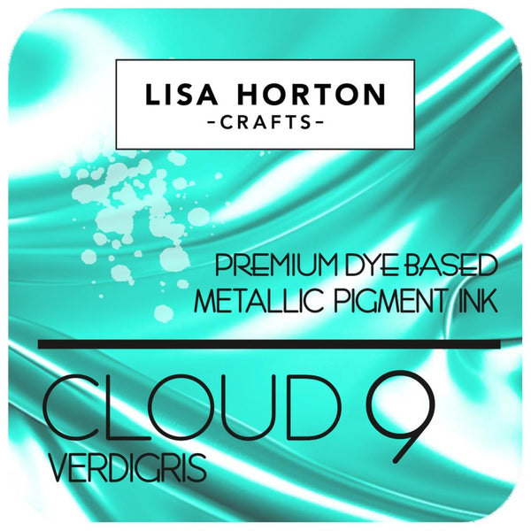 Lisa Horton Crafts Cloud 9 Metallic Ink Pad - Verdigris