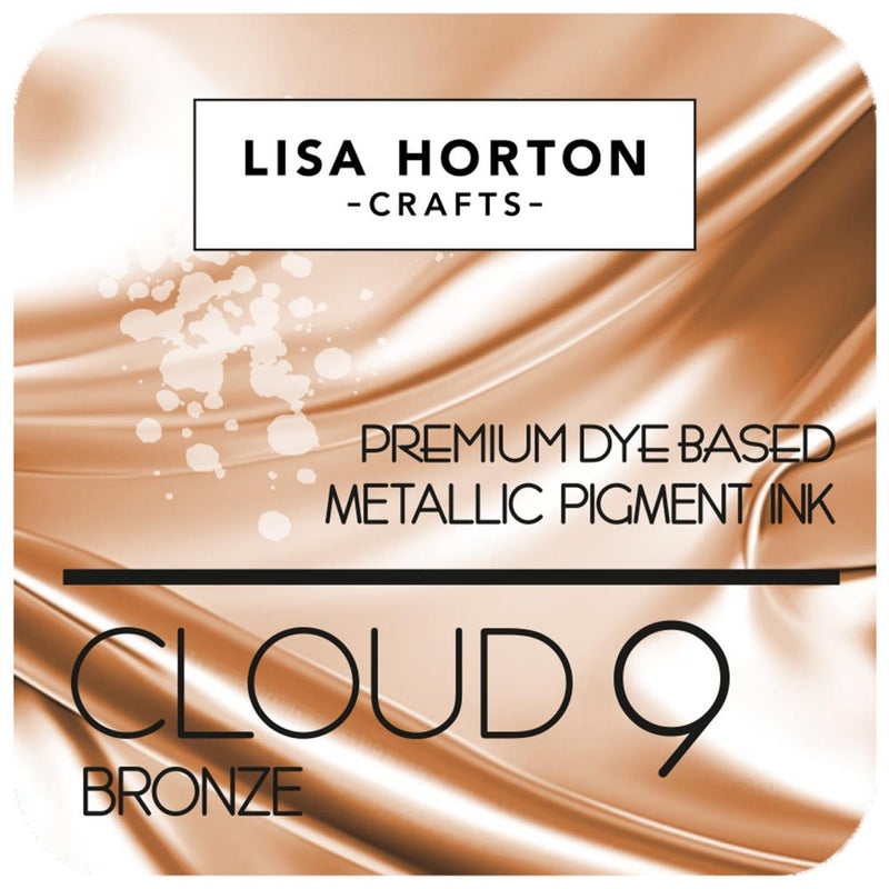 Lisa Horton Crafts Cloud 9 Metallic Ink Pad Bronze