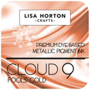 Lisa Horton Crafts Cloud 9 Metallic Ink Pad Fools Gold