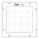 Sizzix Rotating Stencil By Sizzix 1/Pkg - Candy Kitsch
