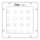 Sizzix Rotating Stencil By Sizzix 1/Pkg - Retro Vibe