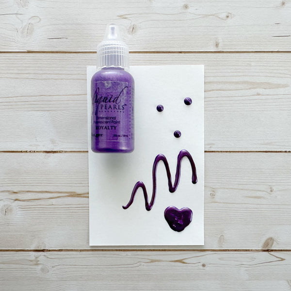 Ranger Liquid Pearls Dimensional Pearlescent Paint .5oz - Royalty