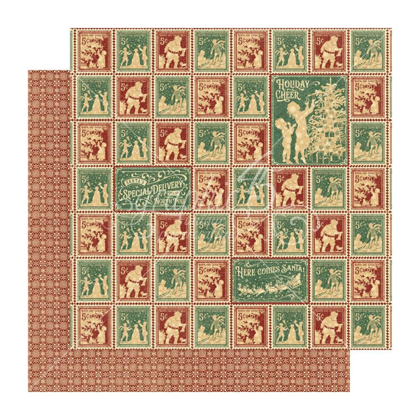 Graphic 45 Collection Pack 12"x 12" - Letters to Santa