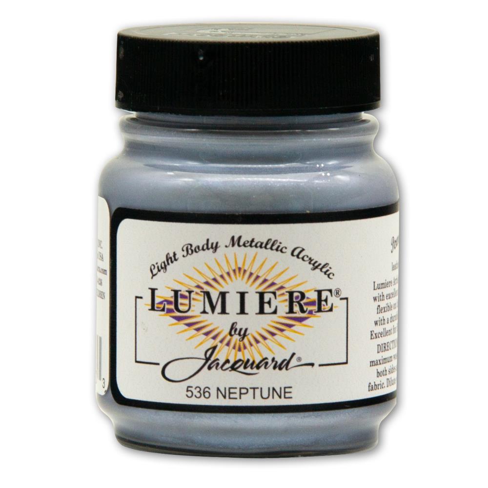 Jacquard Lumiere Metallic Acrylic Paint 2.25oz - Neptune – CraftOnline