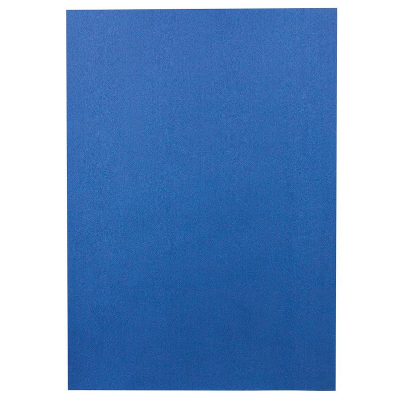 Craft Perfect Luxury Embossed Cardstock A4 5/Pkg Flanders Blue