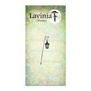 Lavinia Stamps card with a decorative background and stamp design.