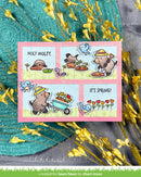Lawn Fawn Clear Stamps - A Mole Lot of Flowers