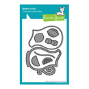 Lawn Cuts custom craft dies packaging with 'lawn fawn' branding on a white background
