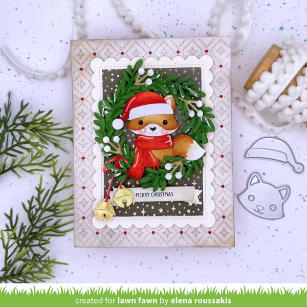 Lawn Fawn Backdrop - Quilted Diamond