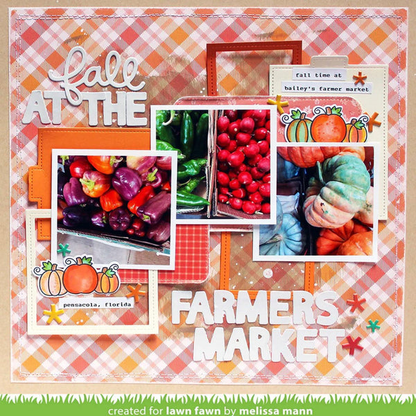 Lawn Fawn Favorite Flannel Fall Collection Pack