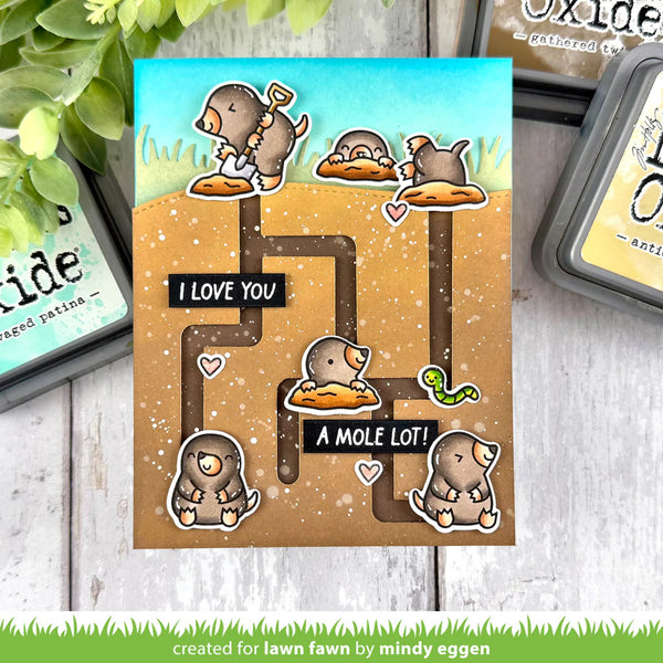 Lawn Fawn Stamps - A Mole Lot of Love