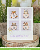 Lawn Fawn Stamps - Critter Conversation Hearts