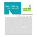 Lawn Fawn Stencils - Soy Happy Colouring