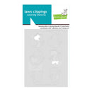 Lawn Fawn Valentine Mice coloring stencil with brand logo on a white background