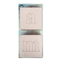 Li'l Davis Designs - Patterned Chipboard Alphabet - Bubble Gum Dot 40/Pkg