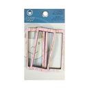 Li'l Davis Designs Wooden Embellishments - Rectangle Wood Frames - Pink