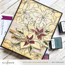 Altenew Linear Life Poinsettias Stamp Set*