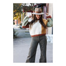Lion Brand Free Pattern - Hue & Me - Mondrian Pullover