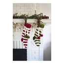 Lion Brand Free Pattern - Wool-Ease Quick & Thick - Christmas Stocking