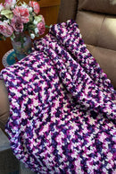Lion Brand Cover Story Favourite Blanket Yarn 300g - Grape Soda