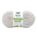 Ball of yarn with 'Covered Yarns Posh Twist' label on a white background